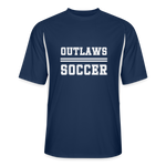 Load image into Gallery viewer, Outlaws Men’s Cooling Performance Color Blocked Jersey - navy/white
