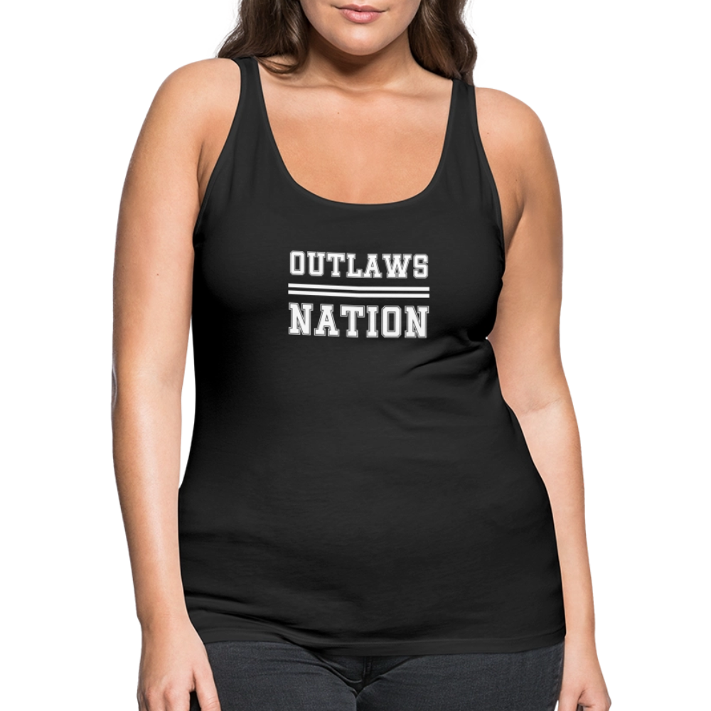 Outlaws Women’s Premium Tank Top - black
