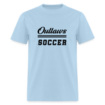Load image into Gallery viewer, Outlaws Soccer Unisex Classic T-Shirt - powder blue
