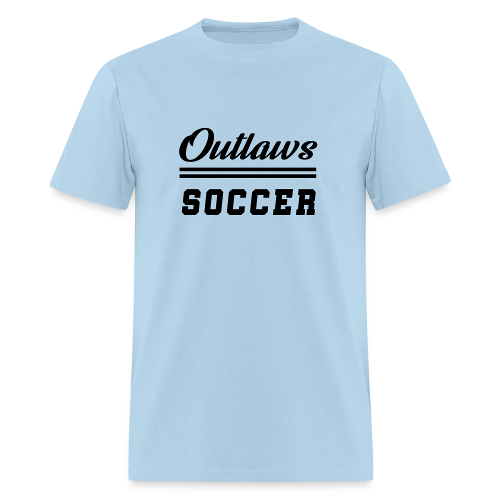 Outlaws Soccer Unisex Classic T-Shirt - powder blue