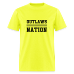 Load image into Gallery viewer, Outlaws Nation Unisex Classic T-Shirt - safety green
