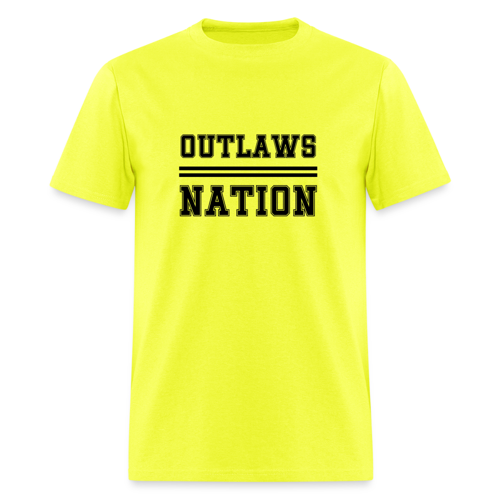 Outlaws Nation Unisex Classic T-Shirt - safety green