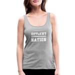Load image into Gallery viewer, Outlaws Women’s Premium Tank Top - heather gray
