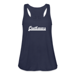 Load image into Gallery viewer, Outlaws Women&#39;s Flowy Tank Top by Bella - navy
