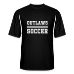 Load image into Gallery viewer, Outlaws Men’s Cooling Performance Color Blocked Jersey - black/white

