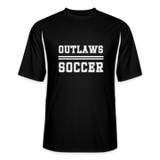 Outlaws Men’s Cooling Performance Color Blocked Jersey - black/white