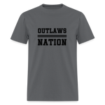 Load image into Gallery viewer, Outlaws Nation Unisex Classic T-Shirt - charcoal
