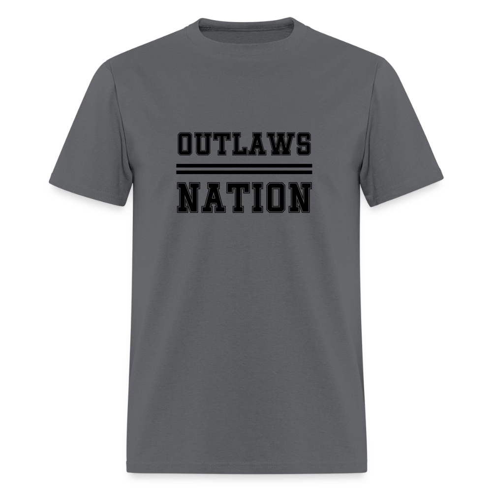 Outlaws Nation Unisex Classic T-Shirt - charcoal