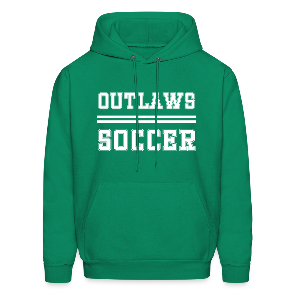 Outlaws Men's Hoodie - kelly green