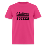Load image into Gallery viewer, Outlaws Soccer Unisex Classic T-Shirt - fuchsia
