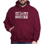 Load image into Gallery viewer, Outlaws Men&#39;s Hoodie - burgundy
