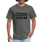 Load image into Gallery viewer, Outlaws Soccer Unisex Classic T-Shirt - charcoal
