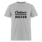 Load image into Gallery viewer, Outlaws Soccer Unisex Classic T-Shirt - heather gray
