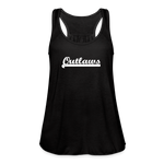 Load image into Gallery viewer, Outlaws Women&#39;s Flowy Tank Top by Bella - black
