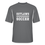 Load image into Gallery viewer, Outlaws Men’s Cooling Performance Color Blocked Jersey - dark gray/white

