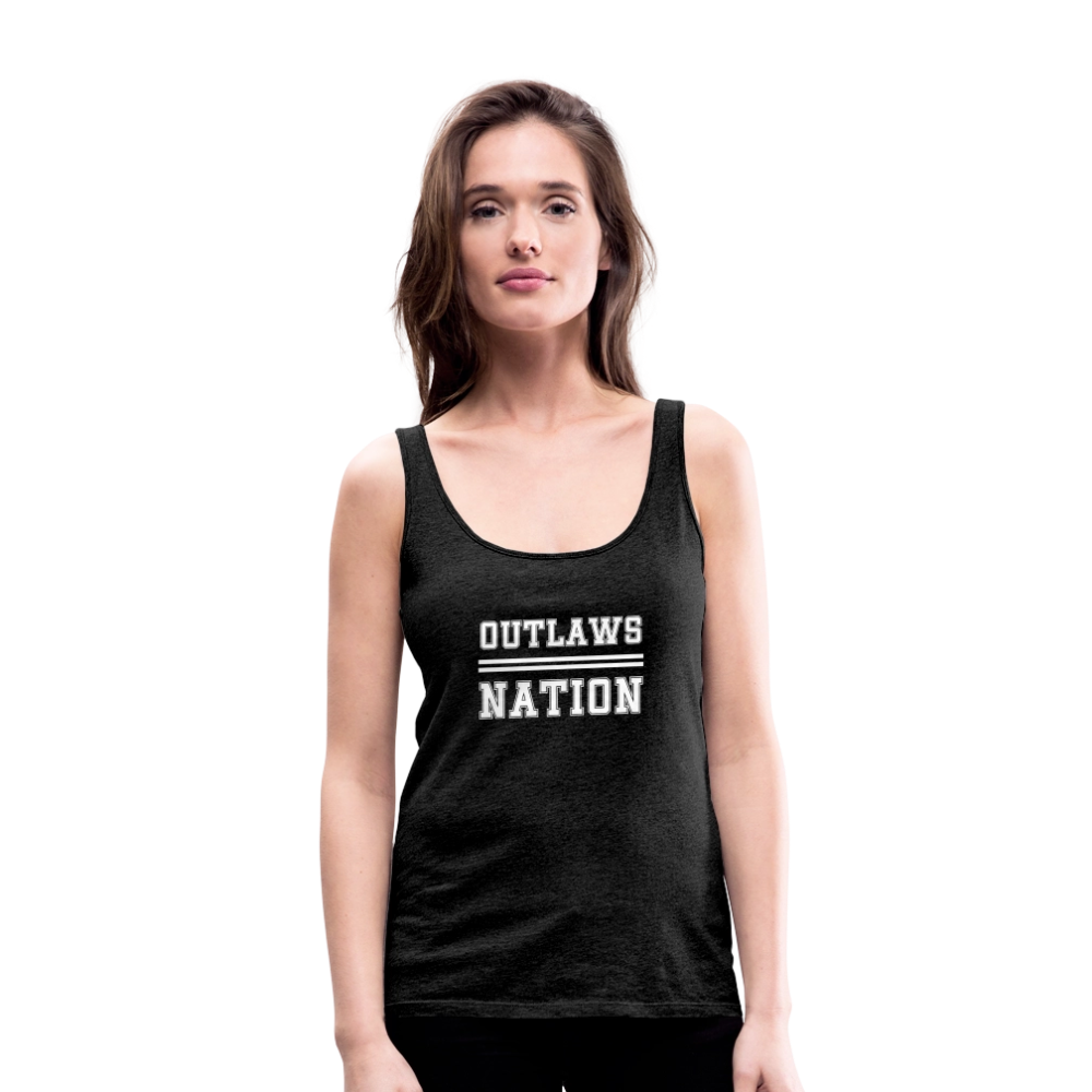 Outlaws Women’s Premium Tank Top - charcoal grey