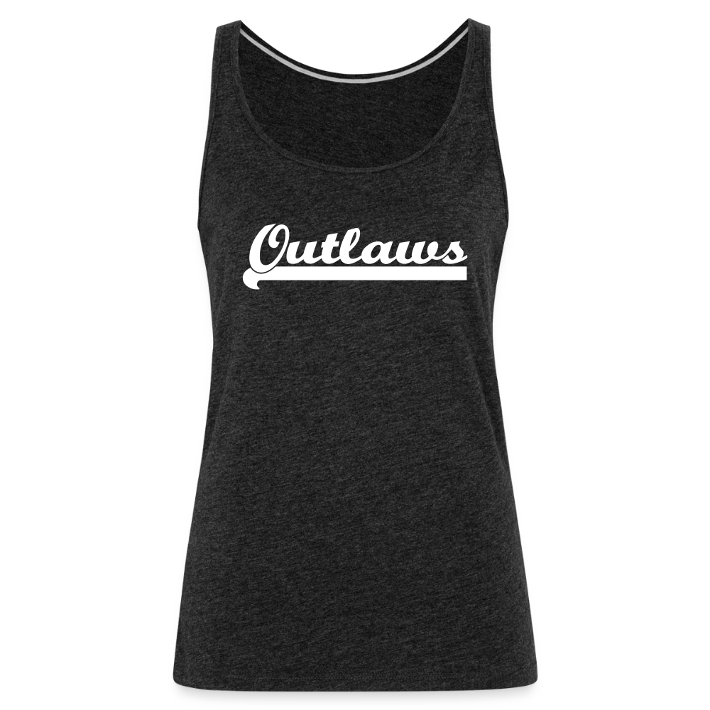 Outlaws Women’s Premium Tank Top - charcoal grey