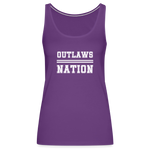 Load image into Gallery viewer, Outlaws Women’s Premium Tank Top - purple
