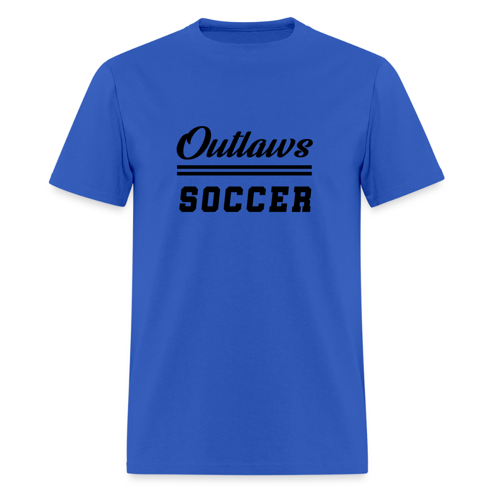 Outlaws Soccer Unisex Classic T-Shirt - royal blue