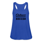 Load image into Gallery viewer, Outlaws Women&#39;s Flowy Tank Top by Bella - royal blue
