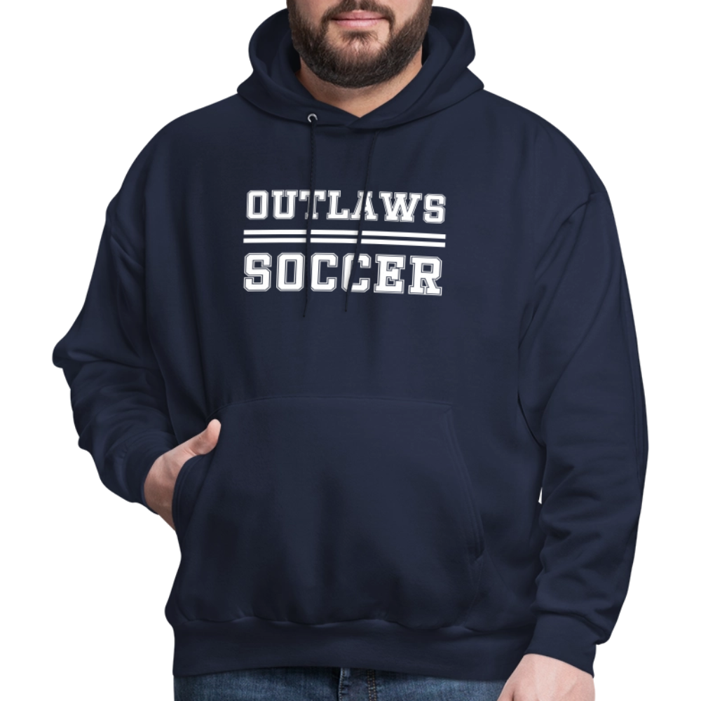 Outlaws Men's Hoodie - navy