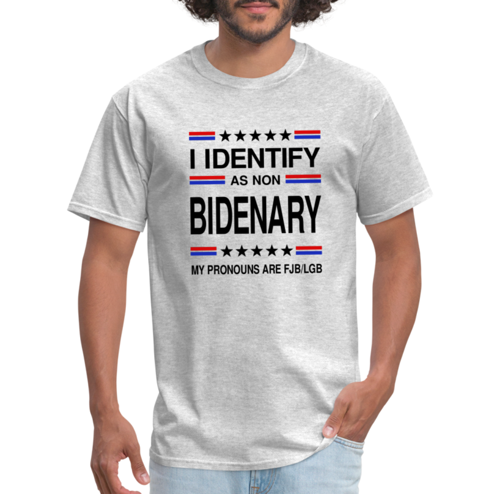 I Identify as Non-Bidenary - heather gray