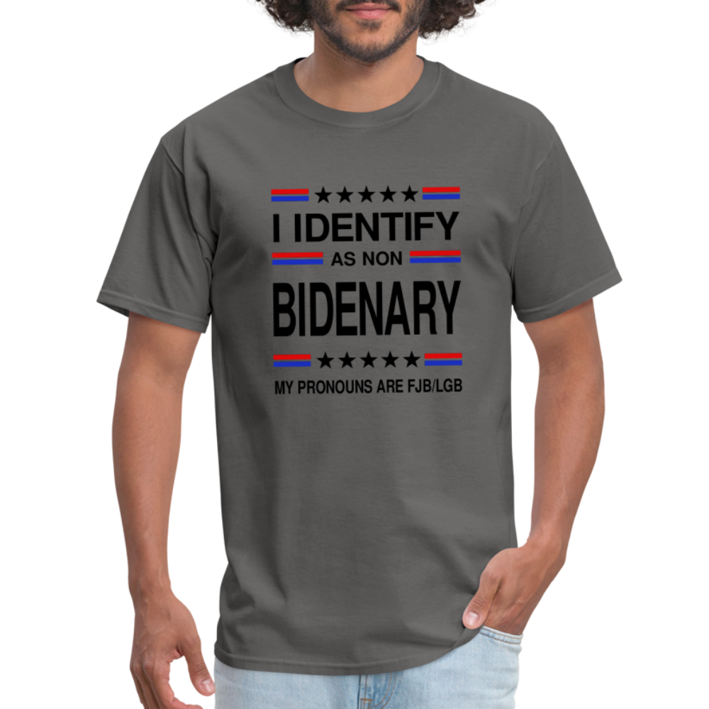 I Identify as Non-Bidenary - charcoal