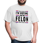 Load image into Gallery viewer, Voting for the Felon - white
