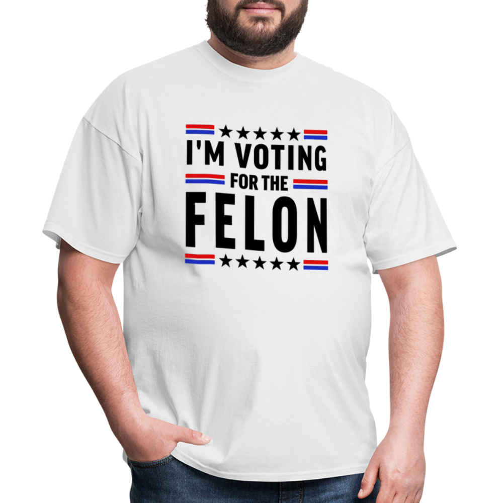 Voting for the Felon - white