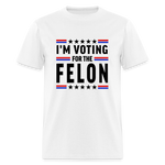 Load image into Gallery viewer, Voting for the Felon - white
