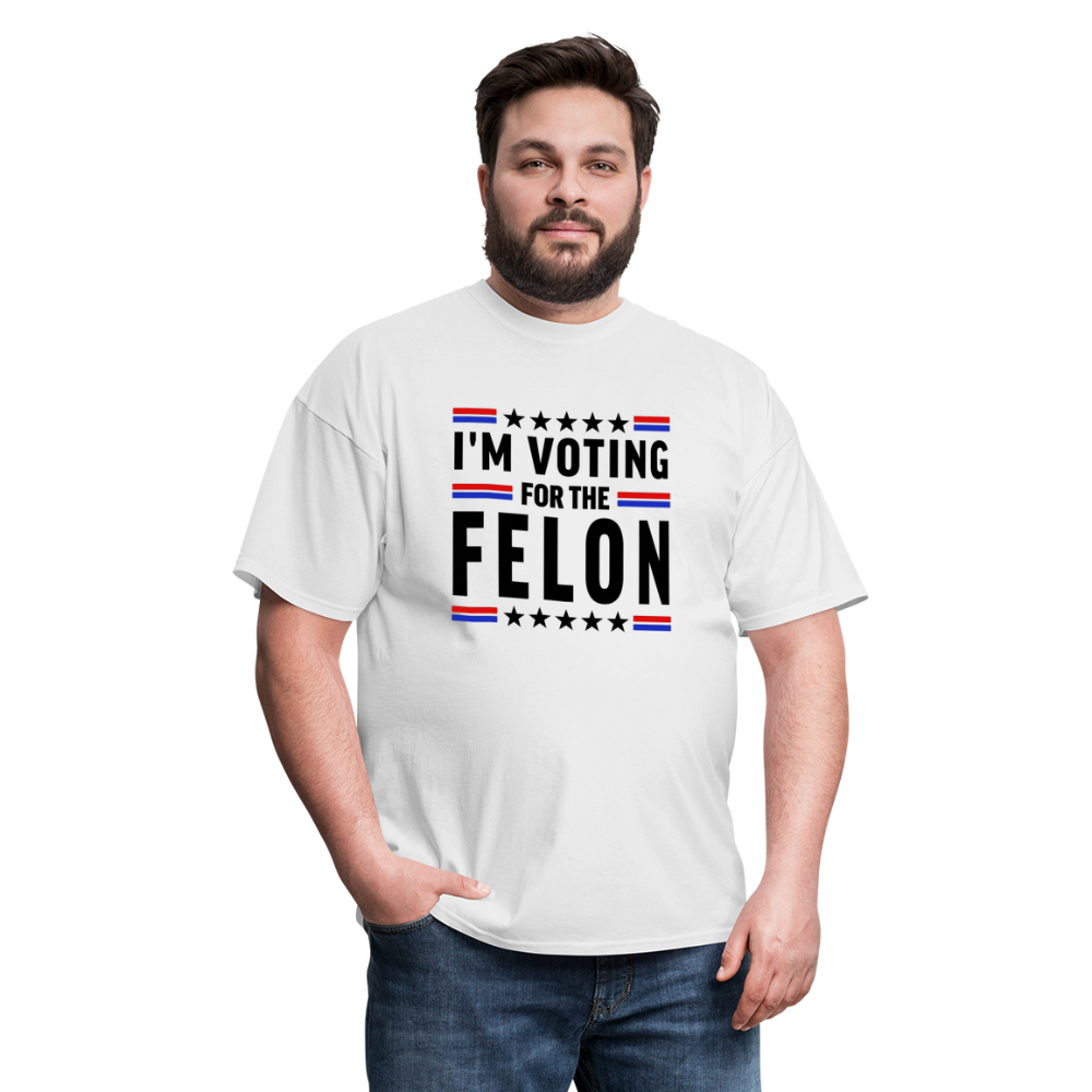 Voting for the Felon - white