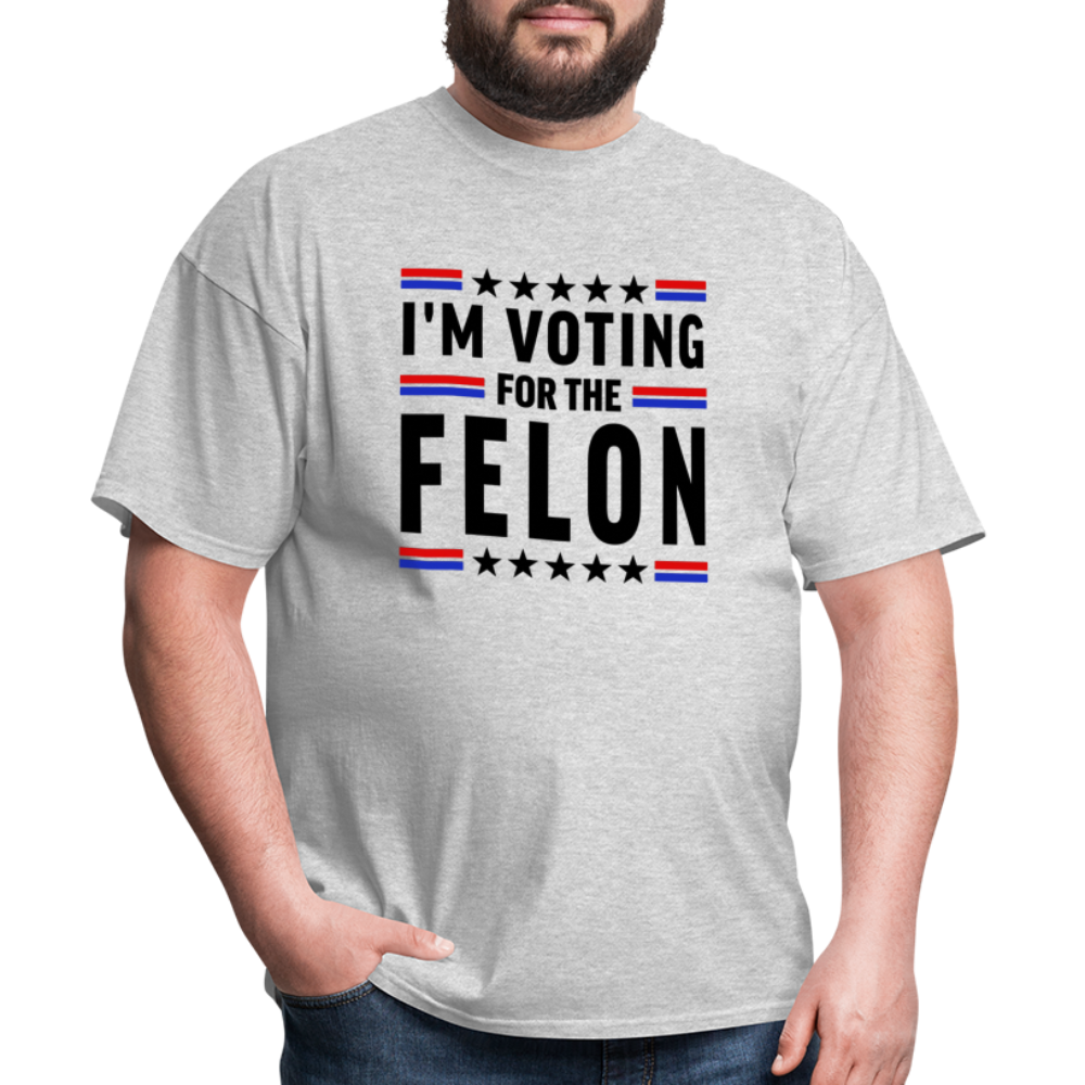 Voting for the Felon - heather gray