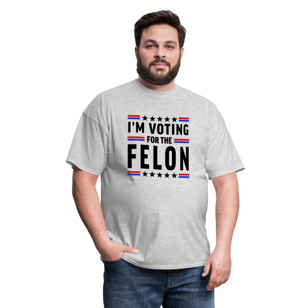 Voting for the Felon - heather gray