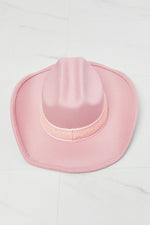 Load image into Gallery viewer, Fame Western Cutie Cowboy Hat in Pink
