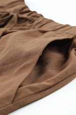 Load image into Gallery viewer, Drawstring Elastic Waist Pocket Shorts
