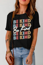 Load image into Gallery viewer, BE KIND Graphic Short Sleeve Tee
