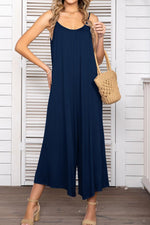 Load image into Gallery viewer, Spaghetti Strap Scoop Neck Jumpsuit
