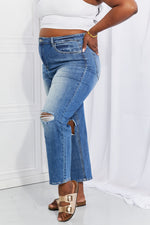 Load image into Gallery viewer, RISEN Full Size Emily High Rise Relaxed Jeans
