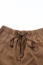 Load image into Gallery viewer, Drawstring Elastic Waist Pocket Shorts
