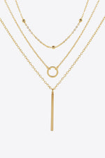 Load image into Gallery viewer, Basic Three-Piece Chain Necklace Set
