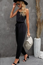 Load image into Gallery viewer, Spaghetti Strap Jumpsuit with Pockets
