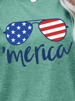 Load image into Gallery viewer, US Flag Glasses Graphic Tee
