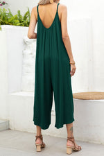 Load image into Gallery viewer, Spaghetti Strap Scoop Neck Jumpsuit
