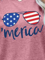 Load image into Gallery viewer, US Flag Glasses Graphic Tee
