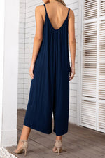 Load image into Gallery viewer, Spaghetti Strap Scoop Neck Jumpsuit
