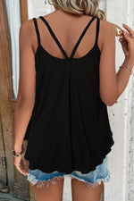 Load image into Gallery viewer, Scoop Neck Double-Strap Cami
