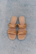 Load image into Gallery viewer, Qupid Summertime Fine Double Strap Twist Sandals
