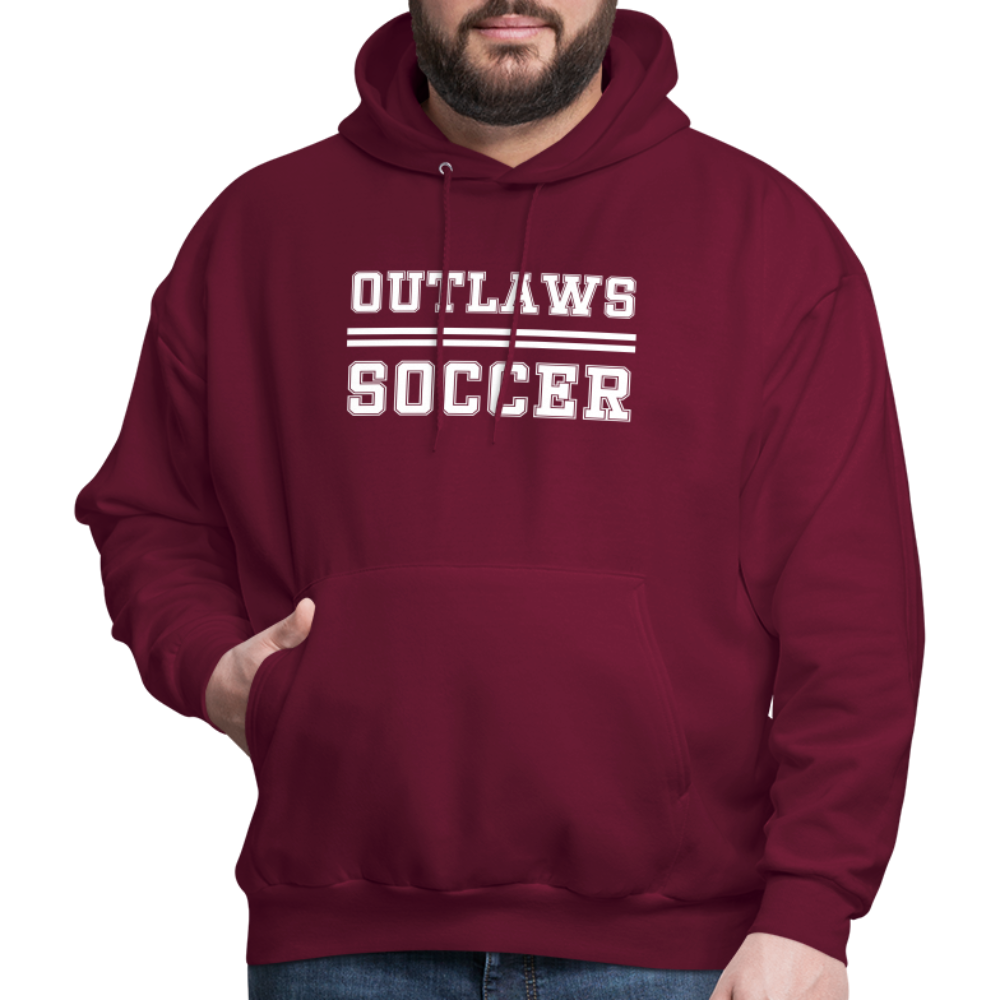 Men's Hoodie - burgundy