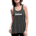 Load image into Gallery viewer, Women&#39;s Flowy Tank Top by Bella - deep heather
