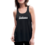 Load image into Gallery viewer, Women&#39;s Flowy Tank Top by Bella - black
